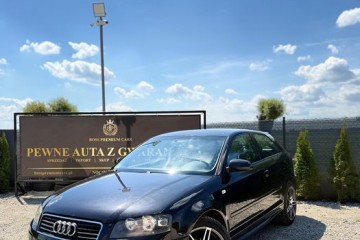 Audi A3 8P 2004r 2.0TDi BKD 140km S-Line Super stan, bez rdzy dlugie o